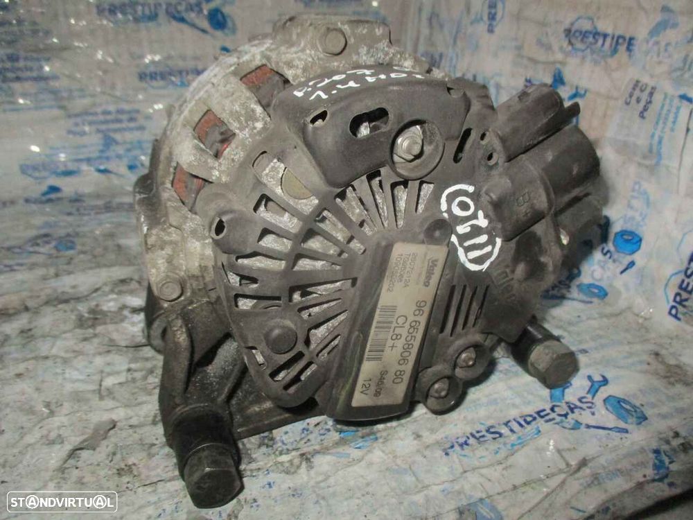 Alternador 9665580680 CL8   2607212A  TG9B PEUGEOT 207 2009 1.4HDI CITROEN BERLINGO 2010 1.6 HDI 90CV 5P BRANCO VALEO - 1