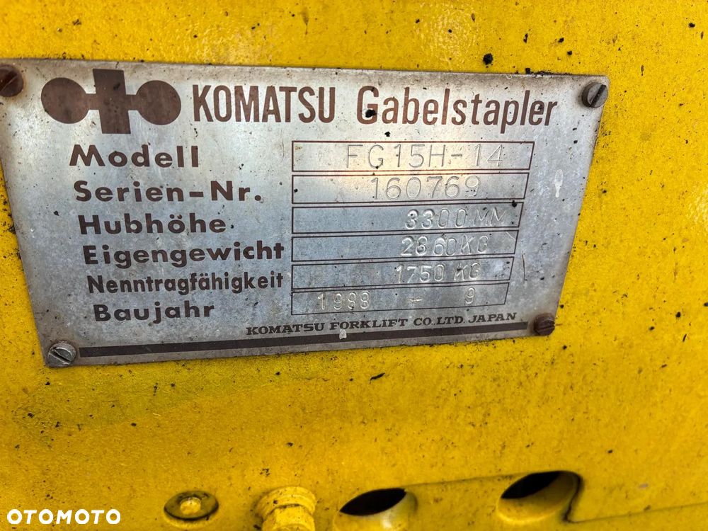 Komatsu FG15H-14 - 2