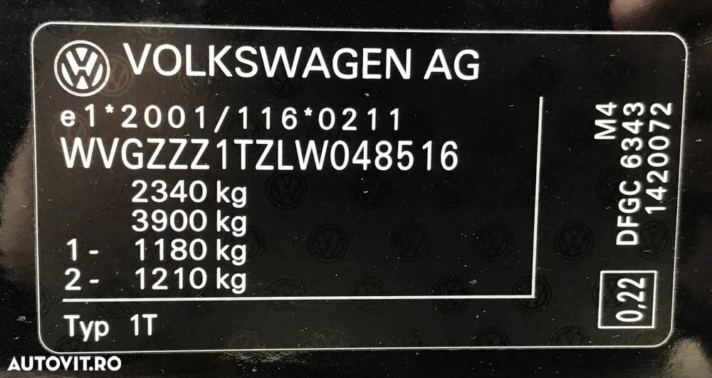 Volkswagen Touran 2.0 TDI SCR DSG Trendline - 7