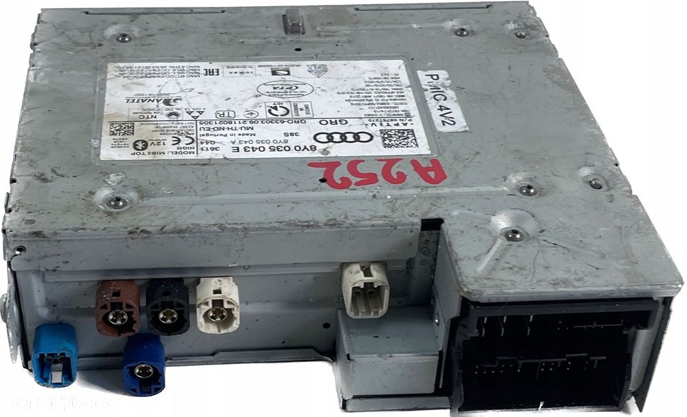 AUDI A3 MIB3 TOP HIGH CZYTNIK MMI MIB3 8Y0035043E - 3