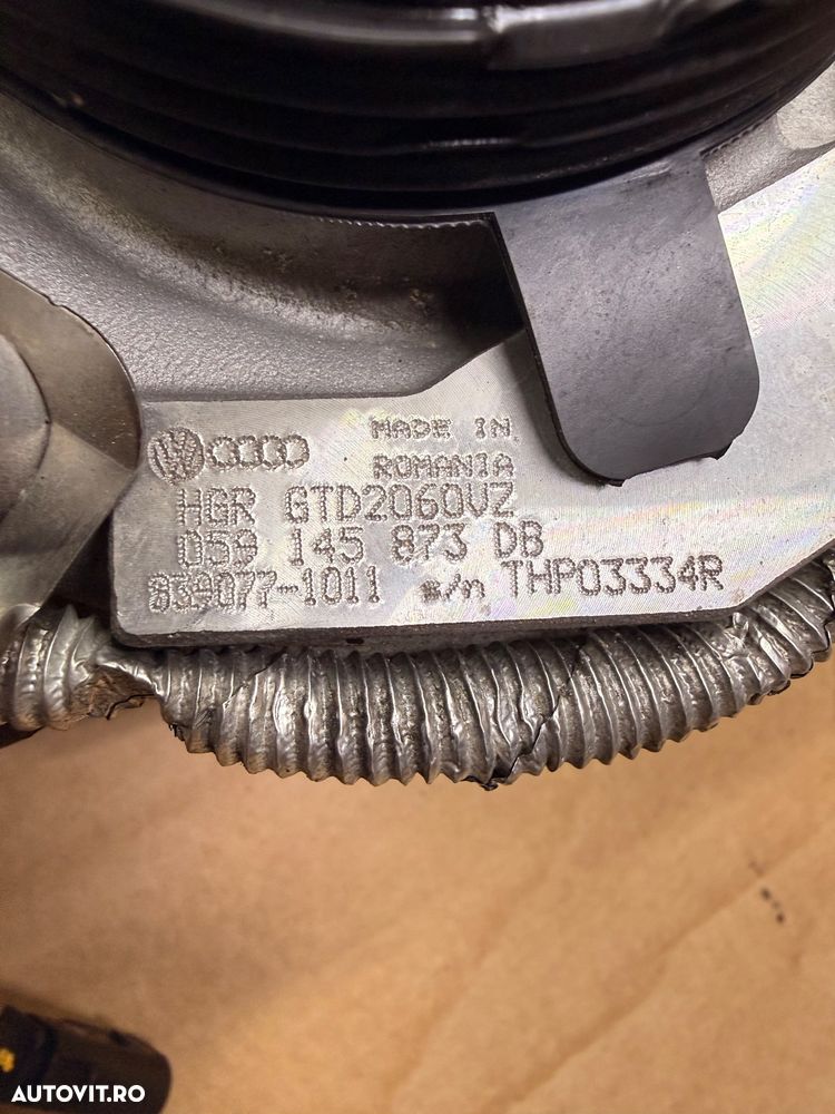 Turbina, turbosuflanta AUDI A6 C7 , Q7 motor 3.0 tdi CRT an 2015-2018 cod 059145873DB - 7