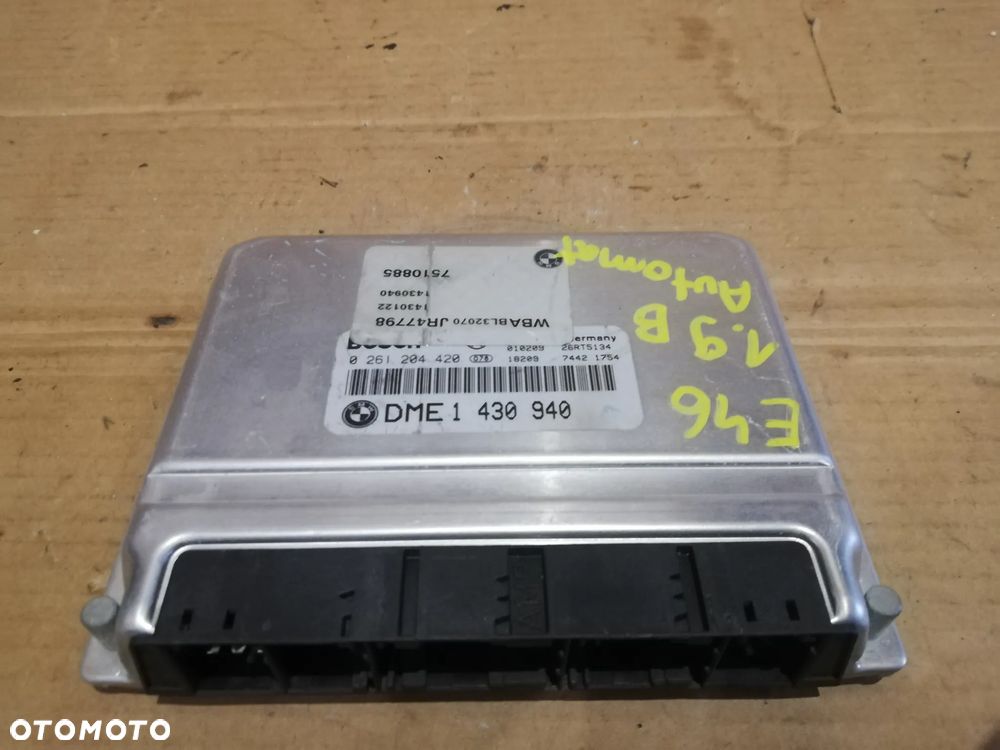 KOMPUTER SILNIKA BMW E46 318I 1.9B SEDAN 1430940 - 2