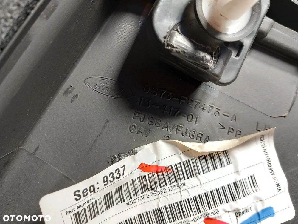 FORD FUSION MONDEO MK5 BOCZKI DRZWI SKÓRA KOMPLET - 11