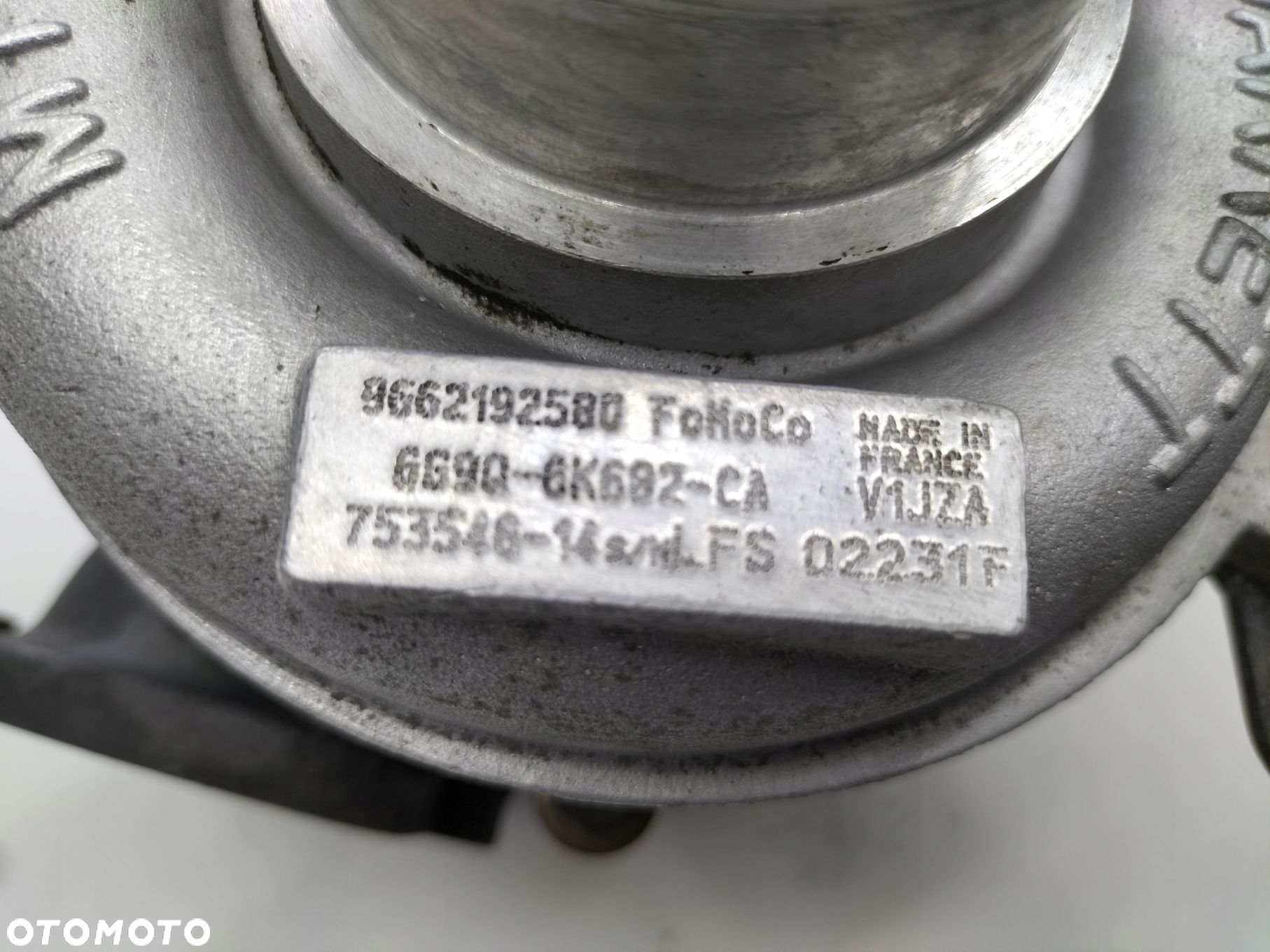 Turbosprężarka Land Rover Freelander II 2 9662192580 - 2