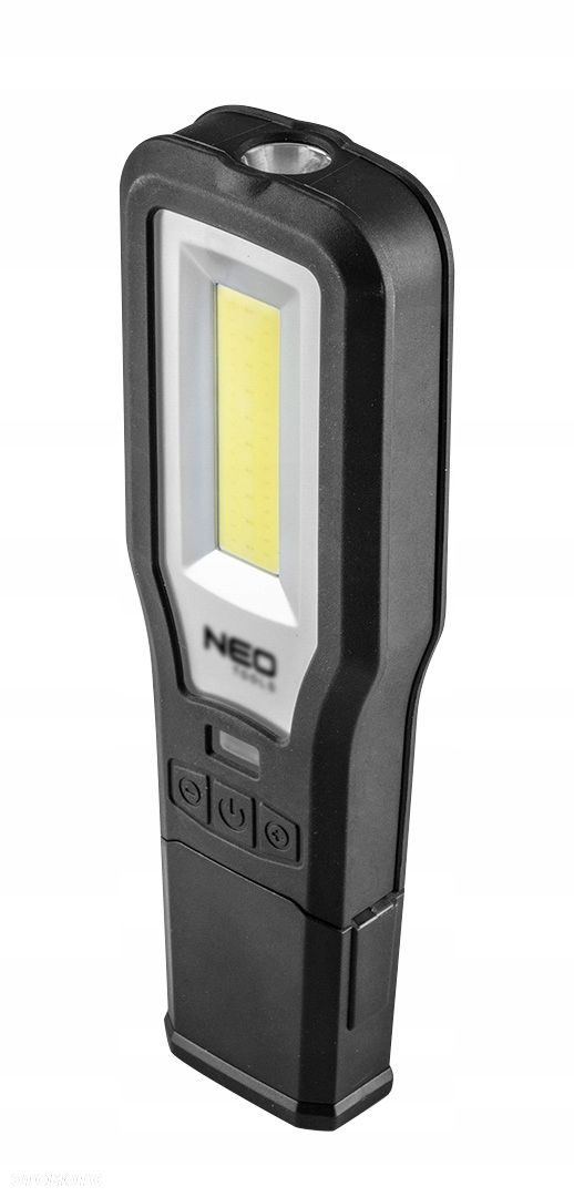 NEO LAMPA LATARKA WARSZTATOWA 550LM COB LED  BAZA 360 ŁADOWARKA 99-071 - 3