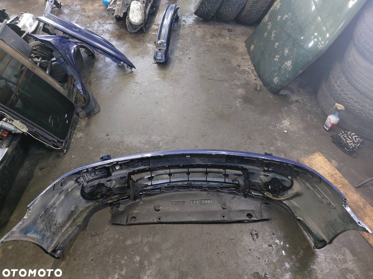 KOMPLETNY PRZÓD MASKA ZDERZAK LAMPA BŁOTNIK RENAULT LAGUNA II TED44 - 11