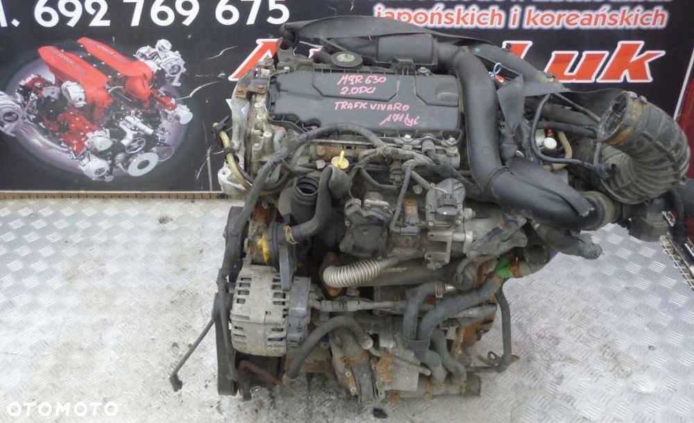 SILNIK KOMPLETNY OPEL VIVARO 2.0 DCI M9R630 171 TYS - 1