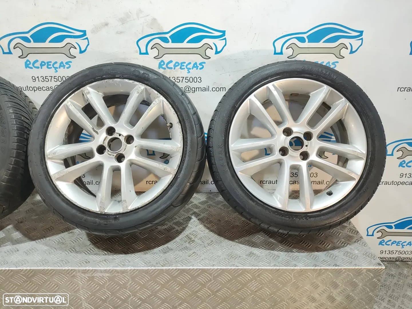 Jantes 17" Opel - Corsa D - ORIGINAIS - 7J | ET44 | 5x100 - 17 Polegadas | OP035K2 | Jante | 5 x 100 | 225 45 17 | Pneus - 4