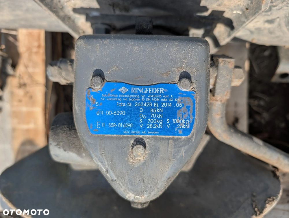 ZACZEP SPRZĘG KOMPLETNY RINGFEDER 263428 4040 G135 - 2