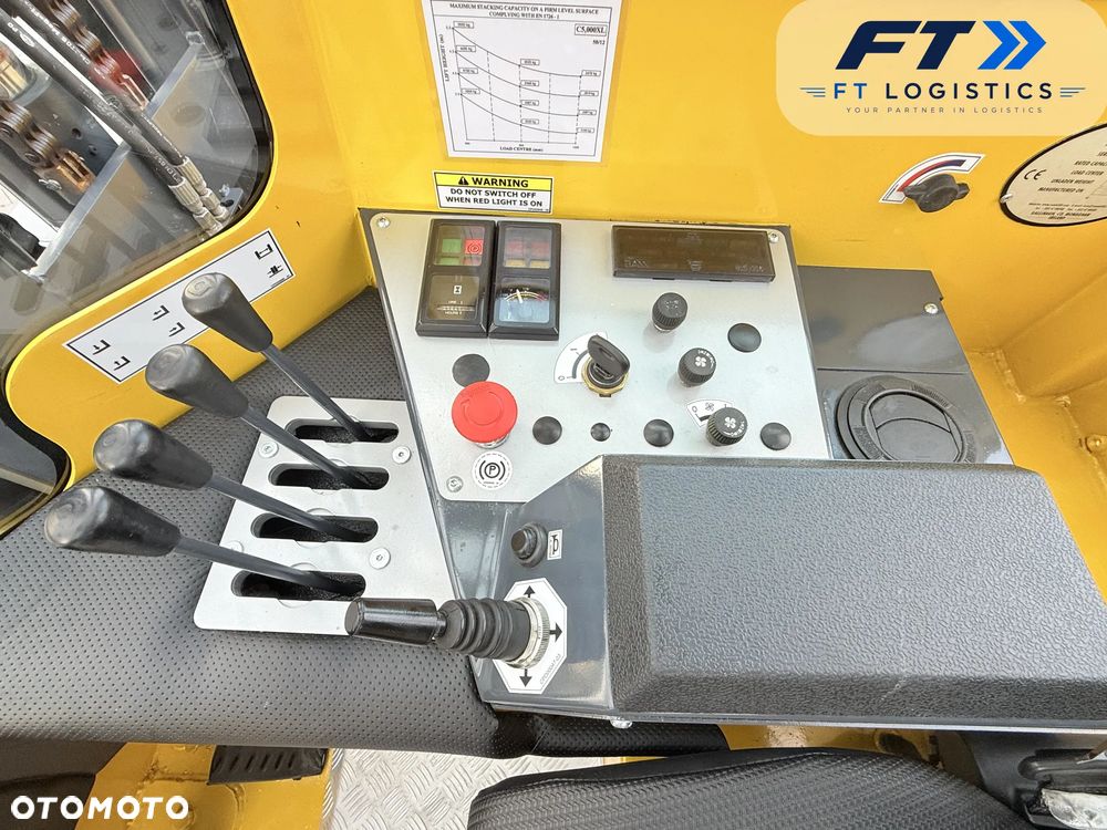 Combilift WÓZEK CZTEROKIERUNKOWY - WIELOKIERUNKOWY | COMBILIFT C5000XL | GAS | DUPLEX 4500 MM | POZYCJONER WIDEŁ | WOLNY SKOK | NOWE OPONY | OGRZEWANIE | PO SERWISIE | STAN IDEALNY - 14