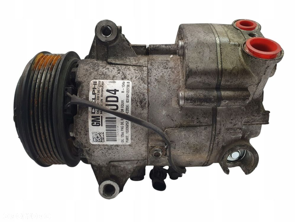 SPRĘŻARKA KLIMATYZACJI Opel Insignia 2.0 CDTI kompresor 13335252 UD4 08-17r - 1