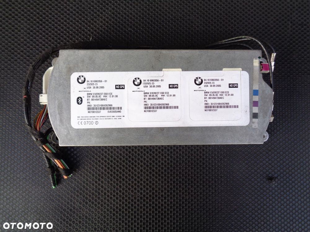 Bmw E60 E90 E87 X5 E70 Moduł Sterownik Bluetooth Gsm 6982056 - 1