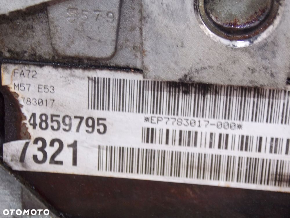 silnik bmw x5 e53 3.0 d m57 kompletny pompa wtryski 0445110047 - 7