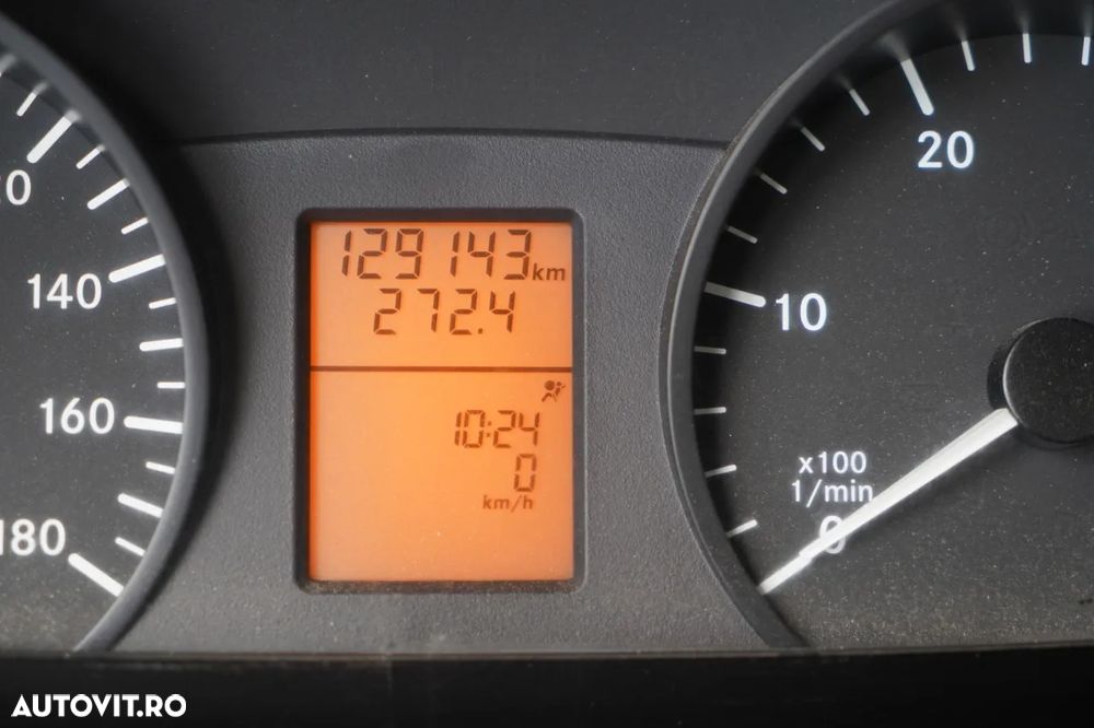 Mercedes-Benz SPRINTER 516 CDI / BASCULĂ DIN OȚEL - 3,5 M / CAMION BASCULĂ DIN OȚEL - 7 LOCURI / DOUĂ LOCURI / MANUALĂ / IMPORTATĂ - 38