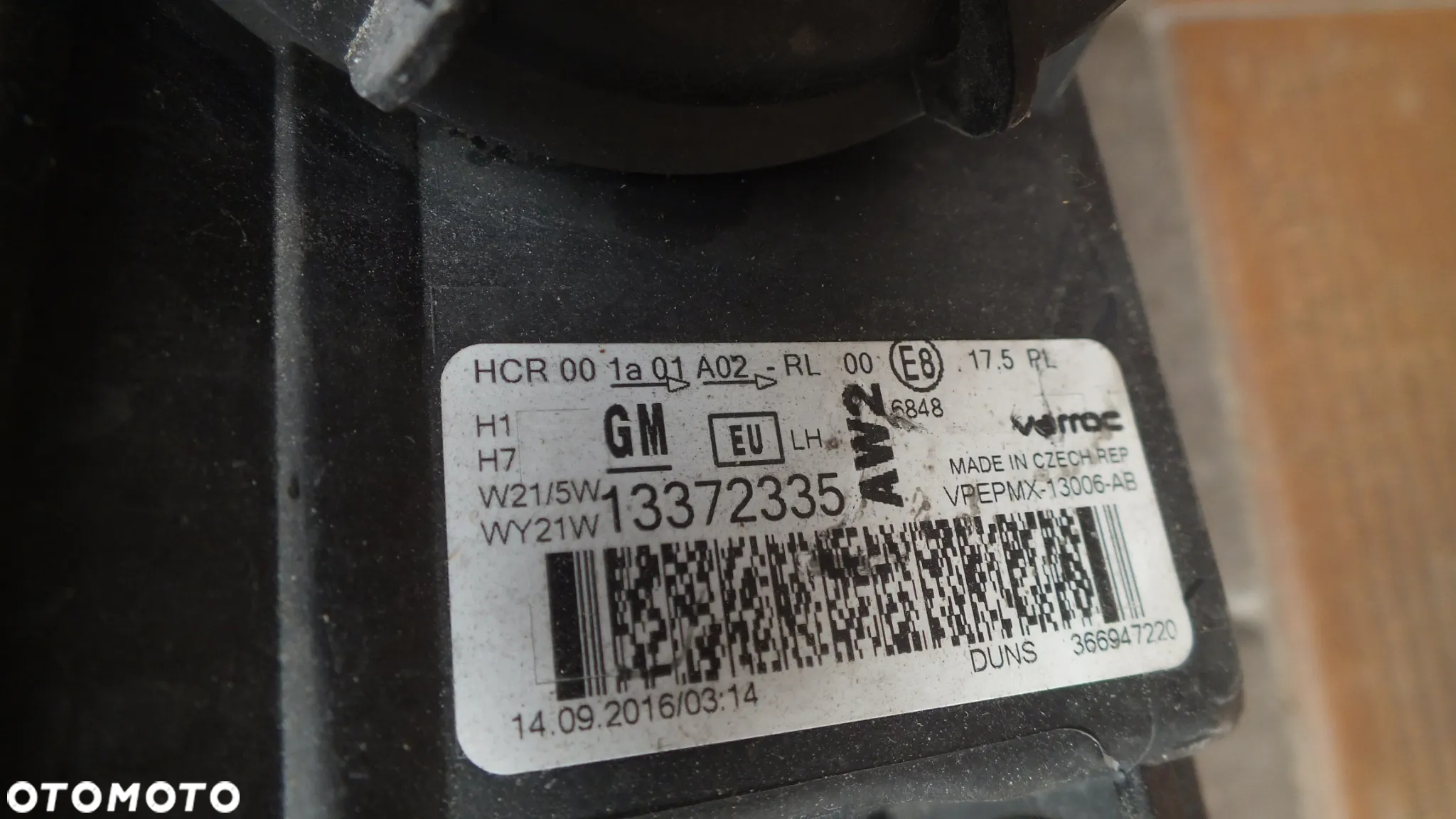 Lampa przednia lewa Opel Meriva B Lift - 10