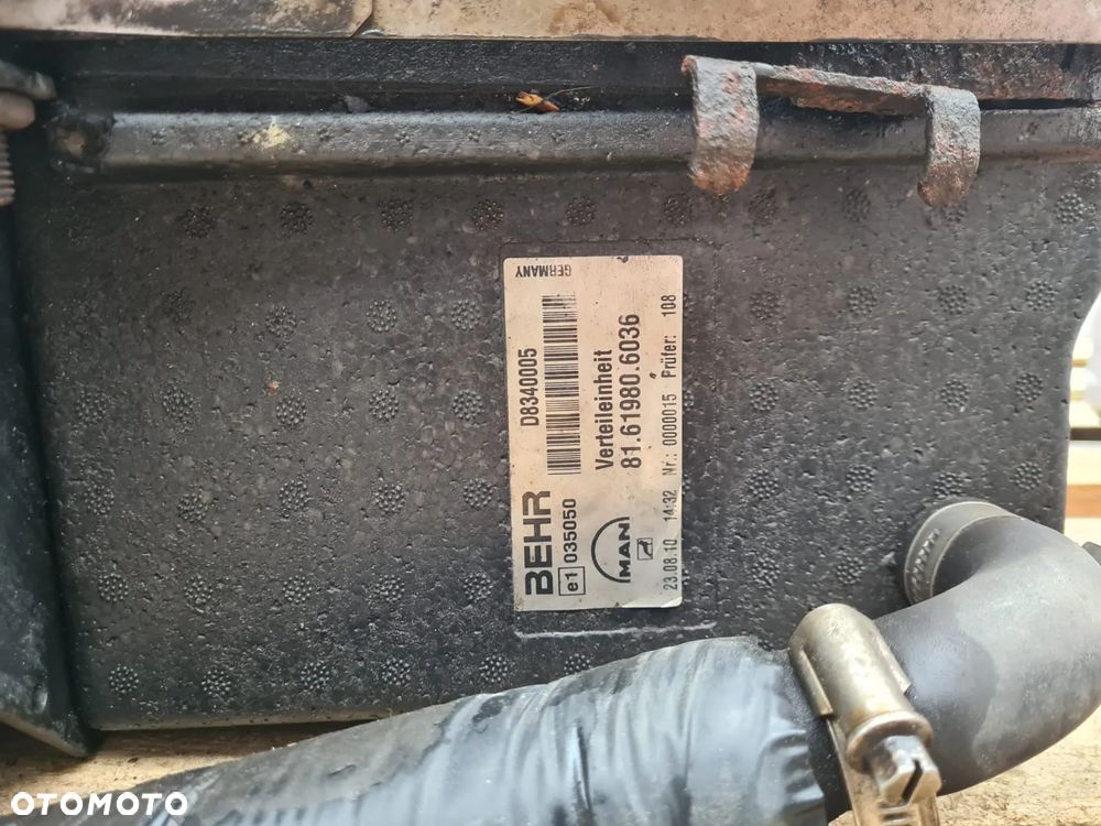 Klimatyzacja postojowa man TGX TGA TGS klima zbiornik wymiennik parownik - 6
