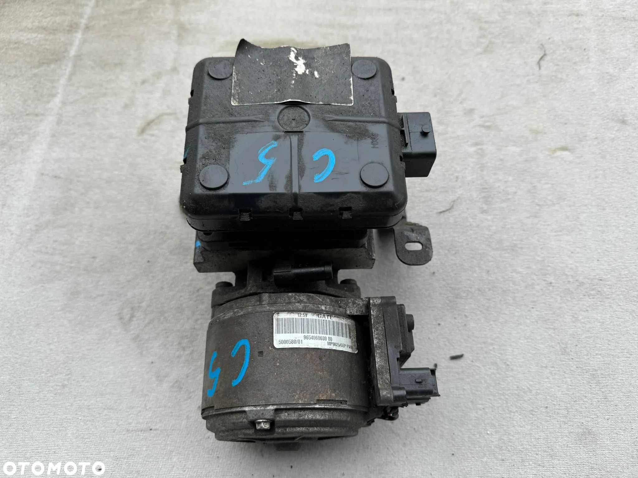 CITROEN C5 III X7 08-16 POMPA ZAWIESZENIA HYDRO 9654068680 - 1
