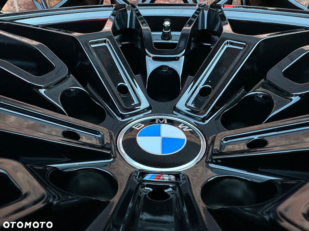 Czarne alufelgi 5x120 19 Black 8.5j ET30 BMW seria 3 5 F10 E46 E90 F30 F32 F34 F01 F12 Z4 E60 xDrive M pakiet jak styling 930 Carbonado Solid Japan Racing - 16