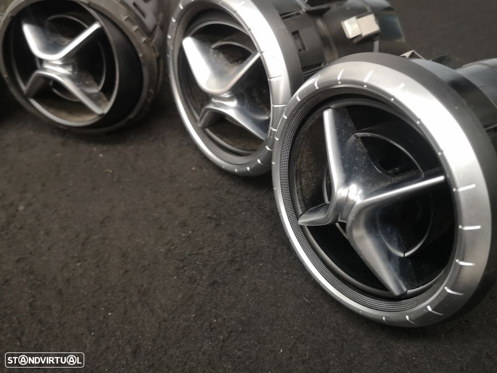 Grelha de sofagem frente KIT  Originais MERCEDES CLA W117 2014+ - 3