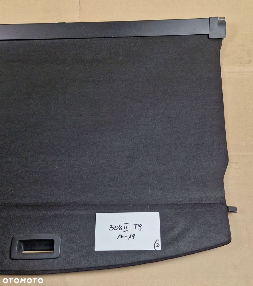 peugeot 308 2 ii t9 kombi 14-19 roleta tylna bagażnika 9800269280 - 3
