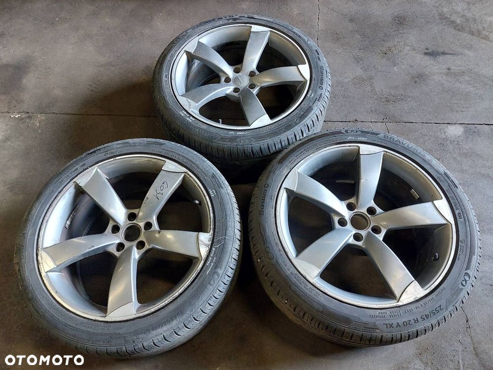 FELGI ALUMINIOWE 3 SZT ROTORY 5x112 9Jx20 ET35 FI66,5 AUDI - 1