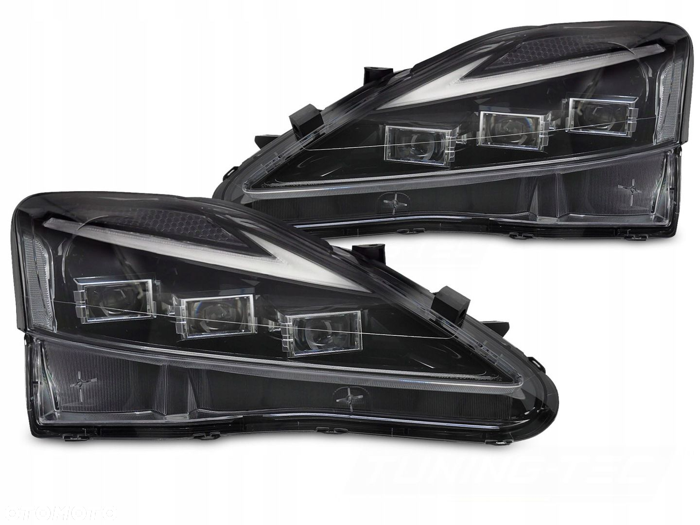 Reflektory Lampy kpl Vland Full Led Neon Dts Tuning Lexus IS II 2 2006-2013 - 4