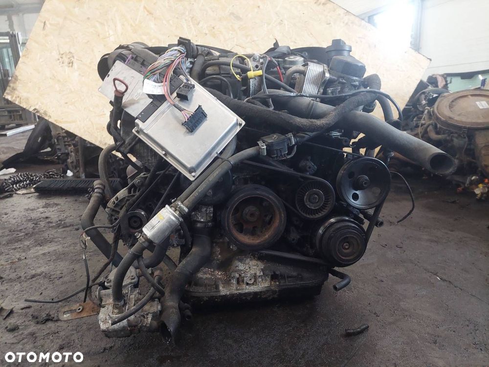 SILNIK BENZYNOWY + OSPRZĘT SKRZYNIA MERCEDES W210 E240 2.6 V6 112914 722696 - 4