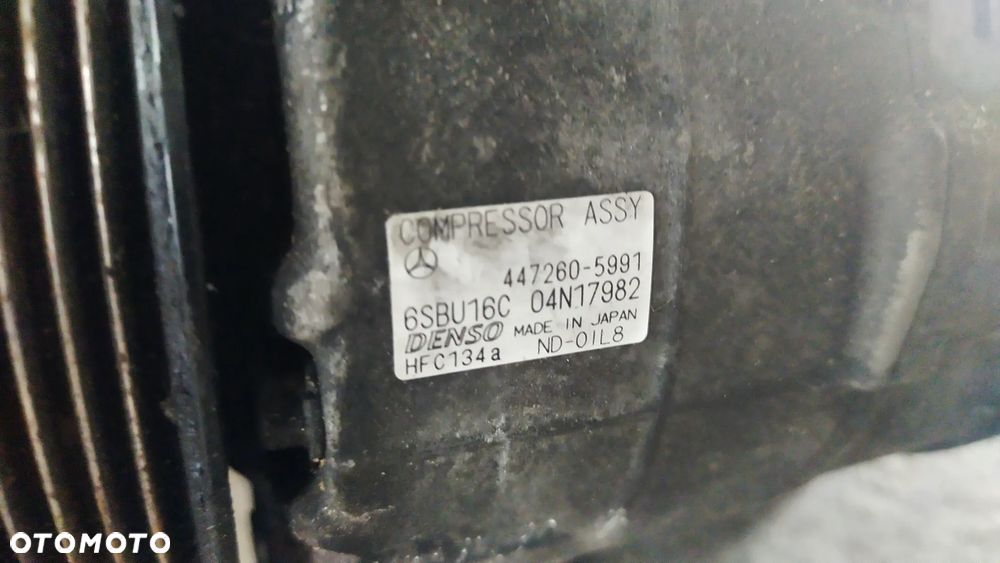 SPRĘŻARKA KLIMATYZACJI 6SBU16C MERCEDES - 2