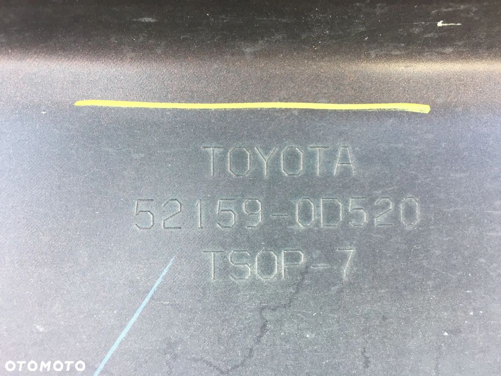 TOYOTA YARIS III LIFT 2014-2017 ZDERZAK TYLNY TYŁ - 11