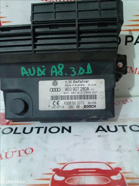 calculator lumini audi a8 3.0 tdi an fabr. 2005 - 1