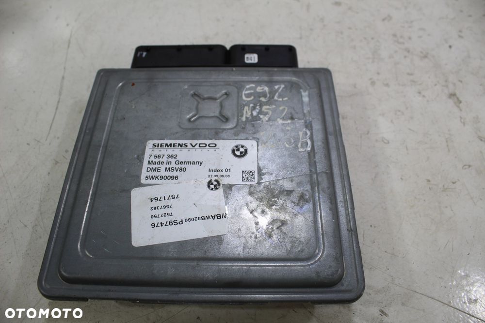 ZESTAW STARTOWY CAS BMW E92 N52B25 2.5B 7567362 6943814 - 8