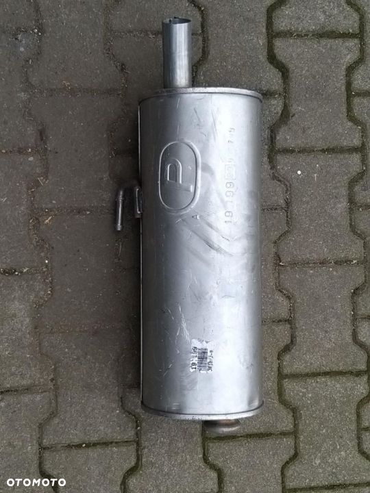 TŁUMIK końcowy  PEUGEOT 206 1.9D 09.98-11.01 68-69 KM - 1