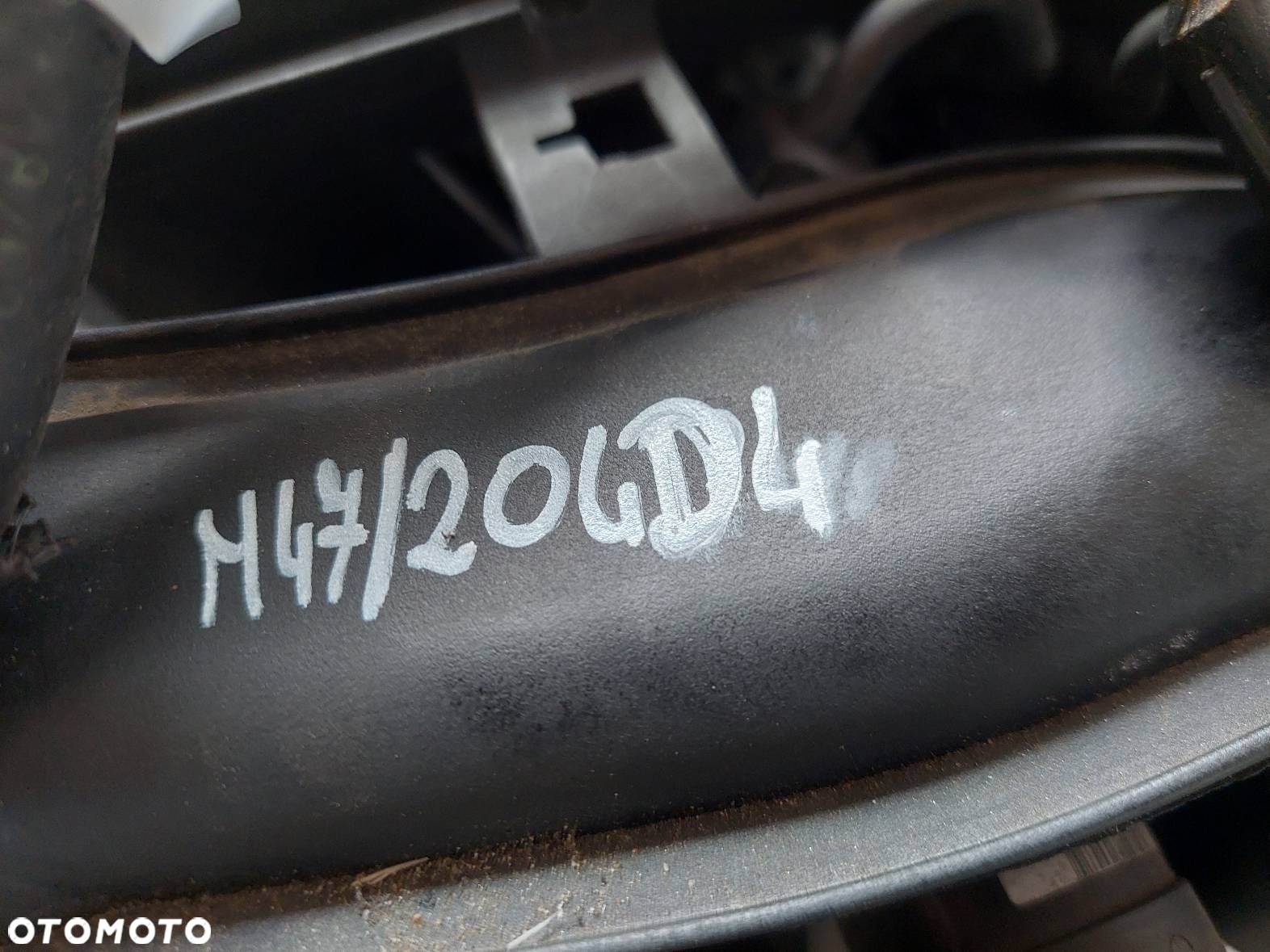 SILNIK DIESEL + POMPA WTRYSKI TURBO BMW E46 320D 2.0 D M47D20 150 KM - 6
