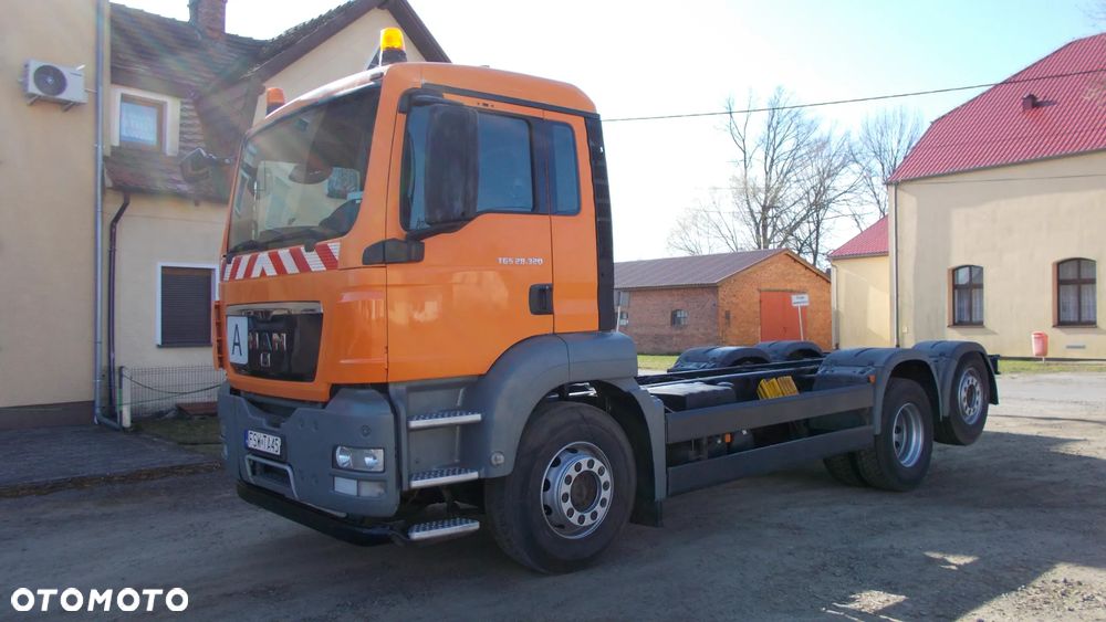 MAN TGS BECZKA ASENIZACJA, KRÓTKI ROZSTAW 410cm, EURO-5, 3-y OSIOWY, OŚ SKRĘTNA, 6x2 - 32