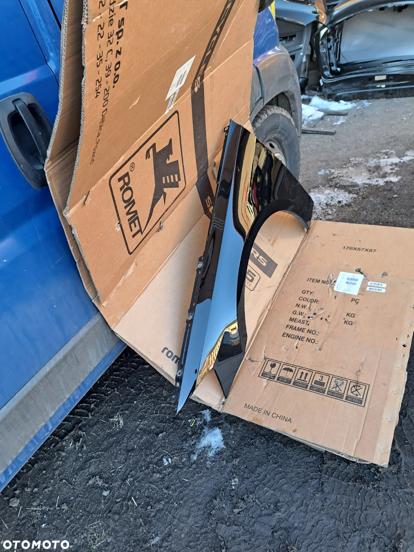 Błotnik lewy przód przedni Audi A8 A-8 D5 Lift - 6