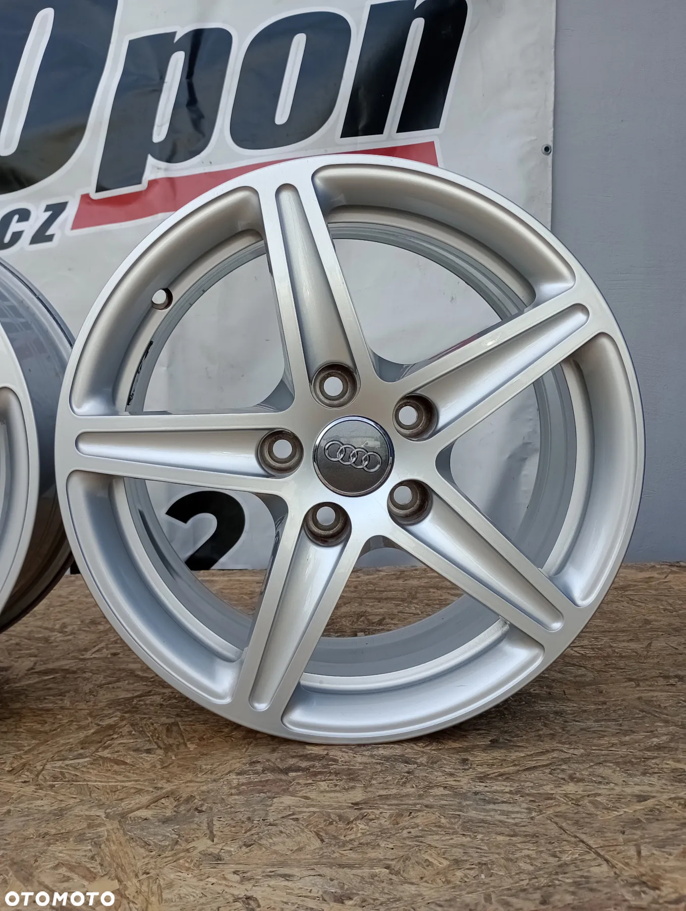 FELGI ALUMINIOWE 5x112 R16 7J ET35 66,6 AUDI A3 A4 A6 Q2 - 4