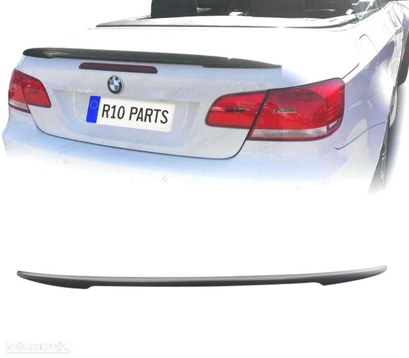 SPOILER AILERON BMW E93 LOOK M PERFORMANCE PRETO BRILHANTE - 1