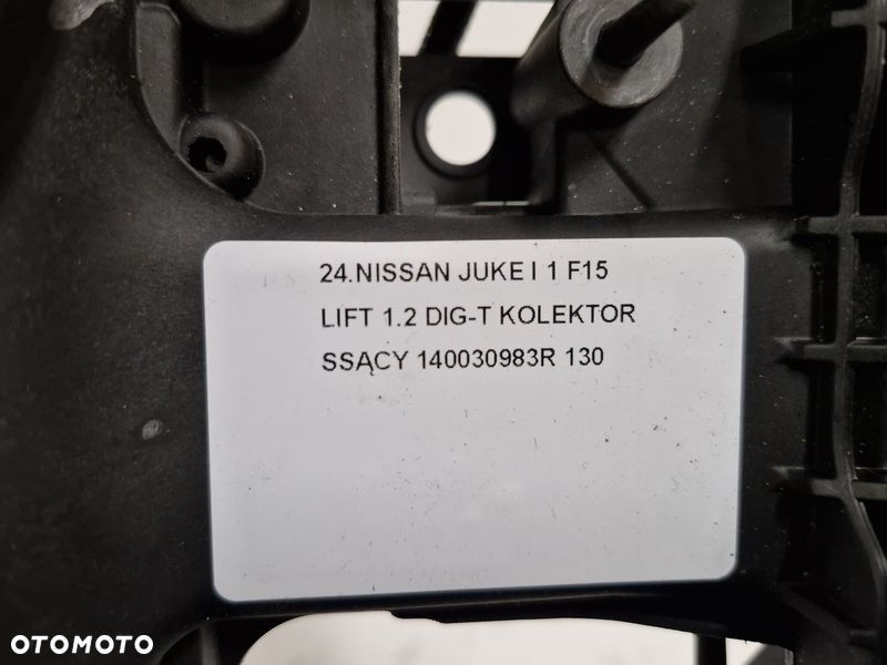 NISSAN JUKE I 1 F15 LIFT 1.2 DIG-T KOLEKTOR SSĄCY 140030983R - 9