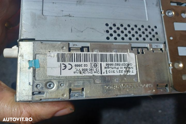 Radio cd 7644221310 13190856  453116246 Opel Astra H [2004 - 2007] Ha - 4