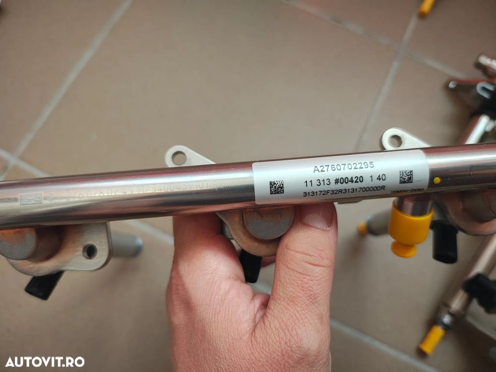 Lot 30 Piese Injecție NOI Bosch Mercedes-Benz – Injectoare, Pompe HP, Rampe (M276/M278) - 10