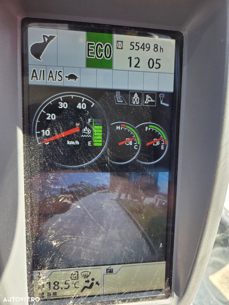 Hitachi ZX140W-6, 2019, 5.549h, 17.1t, cupa NOUA 1,3m latime, LAMA+CALE, consum mediu 8,3l/h, revizii efectuate, Ad sapare 6m, ridica 7t, avertizare antirasturnare, inst picon si inst rotire pe brate, STARE FOARTE BUNA, posibil leasing,PROMOTIE 89.900Eur+Tva - 5