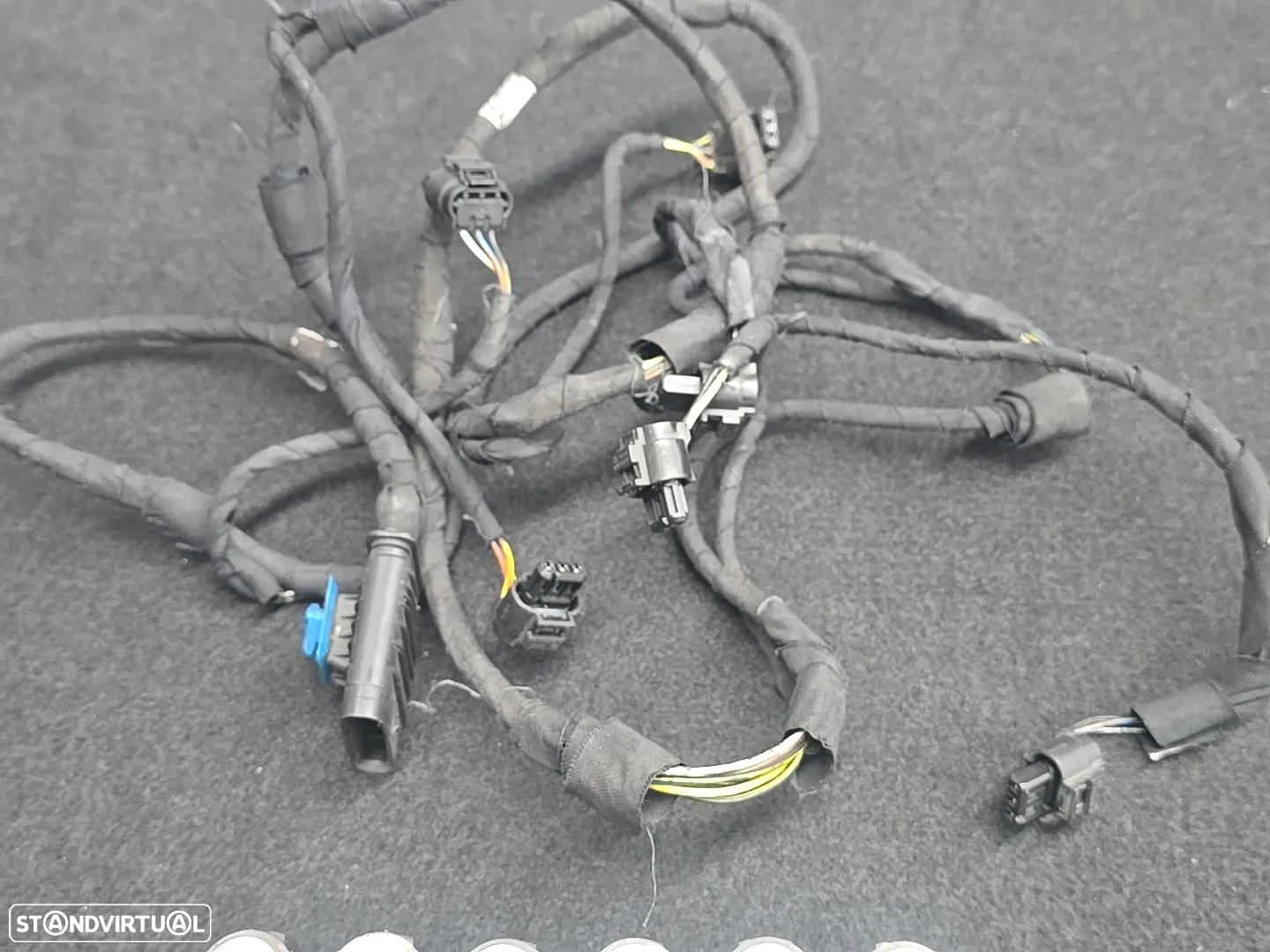 Sensores de estacionamento PDC Com cablagem conjunto kit originais para mercedes w221 S class 2006- - 3
