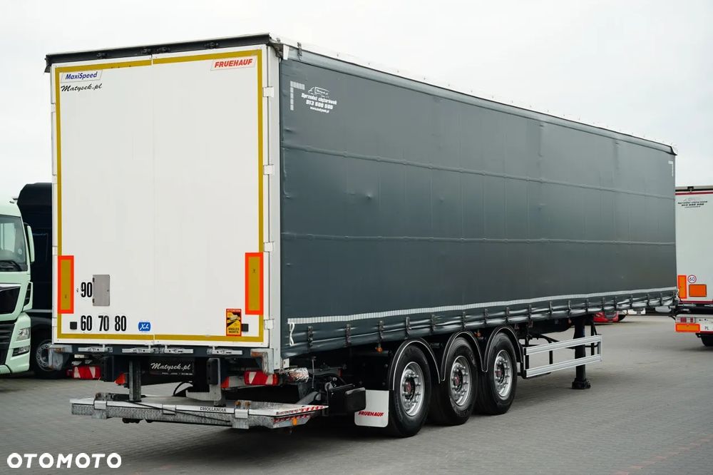 Fruehauf / FIRANKA / STANDARD / WINDA 2 000 kg / MOCNA PODŁOGA SZYNA DESKA / OSIE SAF - 5