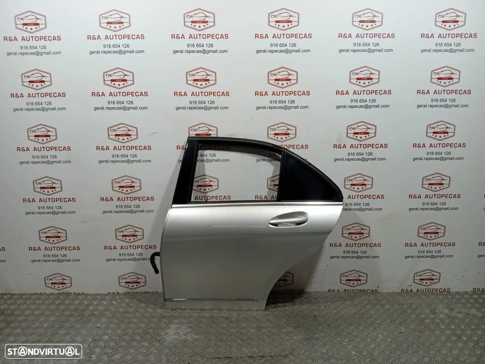 Porta Trás Traseira Esquerda Mercedes Class C W204 Sedan Original - 4
