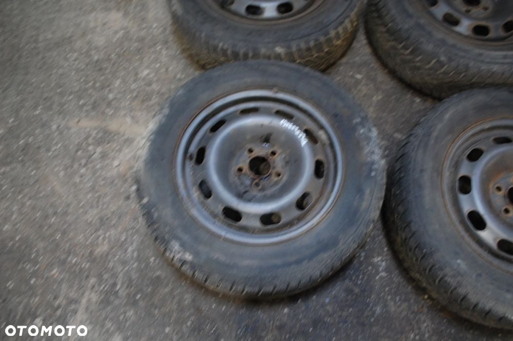 FELGI STALOWE + OPONY ZIMOWE 1J0601027H 195/65R15 ET38 6J NOKIAN DĘBICA VW GOLF IV NEW BEETLE SKODA SEAT AUDI 1J0601027Q - 12