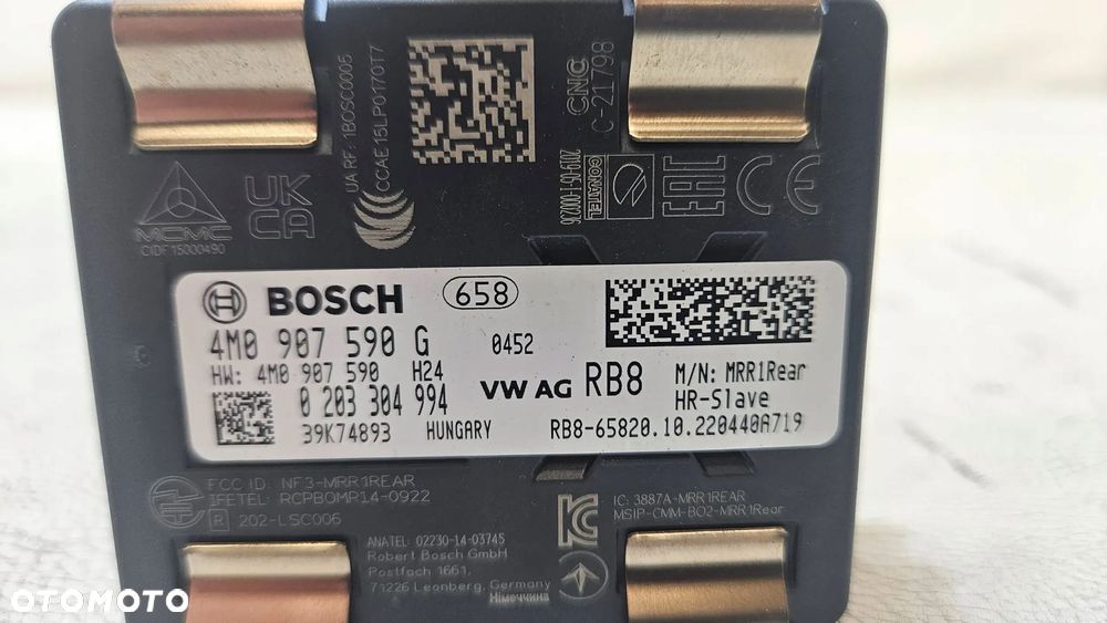 radar distronic acc czujnik vw skoda seat porsche bentley 4m0907590g nowy - 3