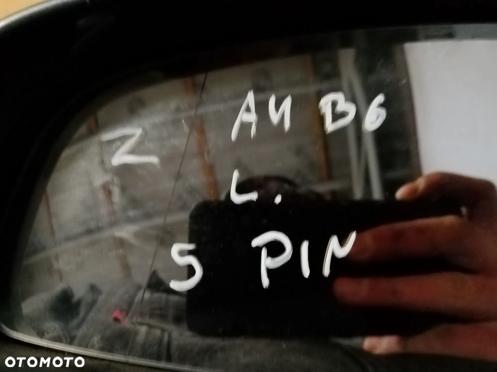 Lusterko zewnętrzne lewe 5 PIN Audi A4 B6 - 6