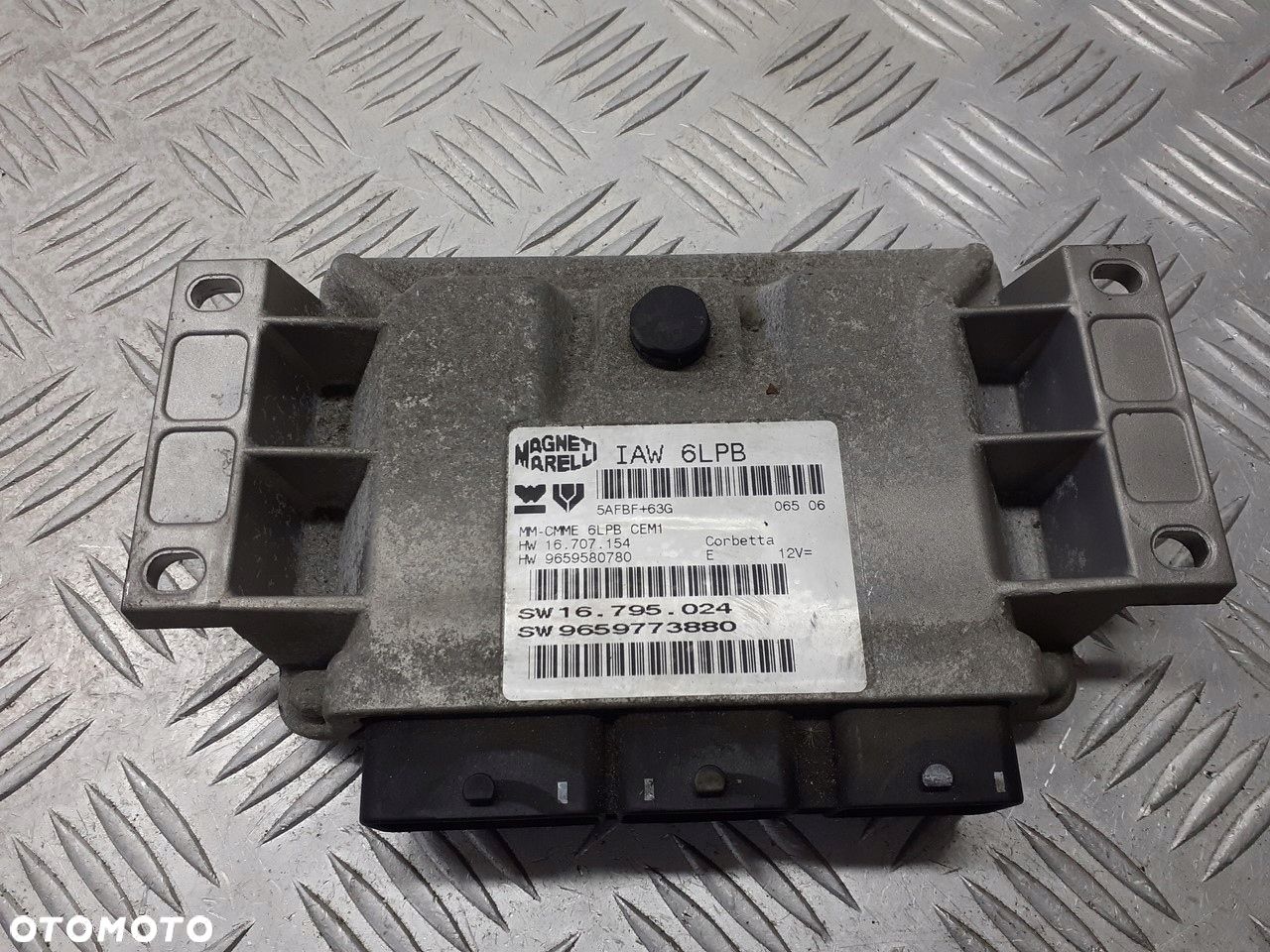 KOMPUTER STEROWNIK SILNIKA CITROEN C5 II 2.0 16V 9659773880 - 1
