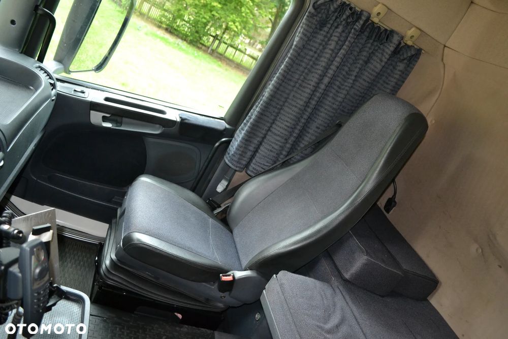 Scania R 420 TRZECIA OŚ SKRĘTNA ZESTAW PLATFORMA 2x7.75 m KLIMATYZACJA - 23