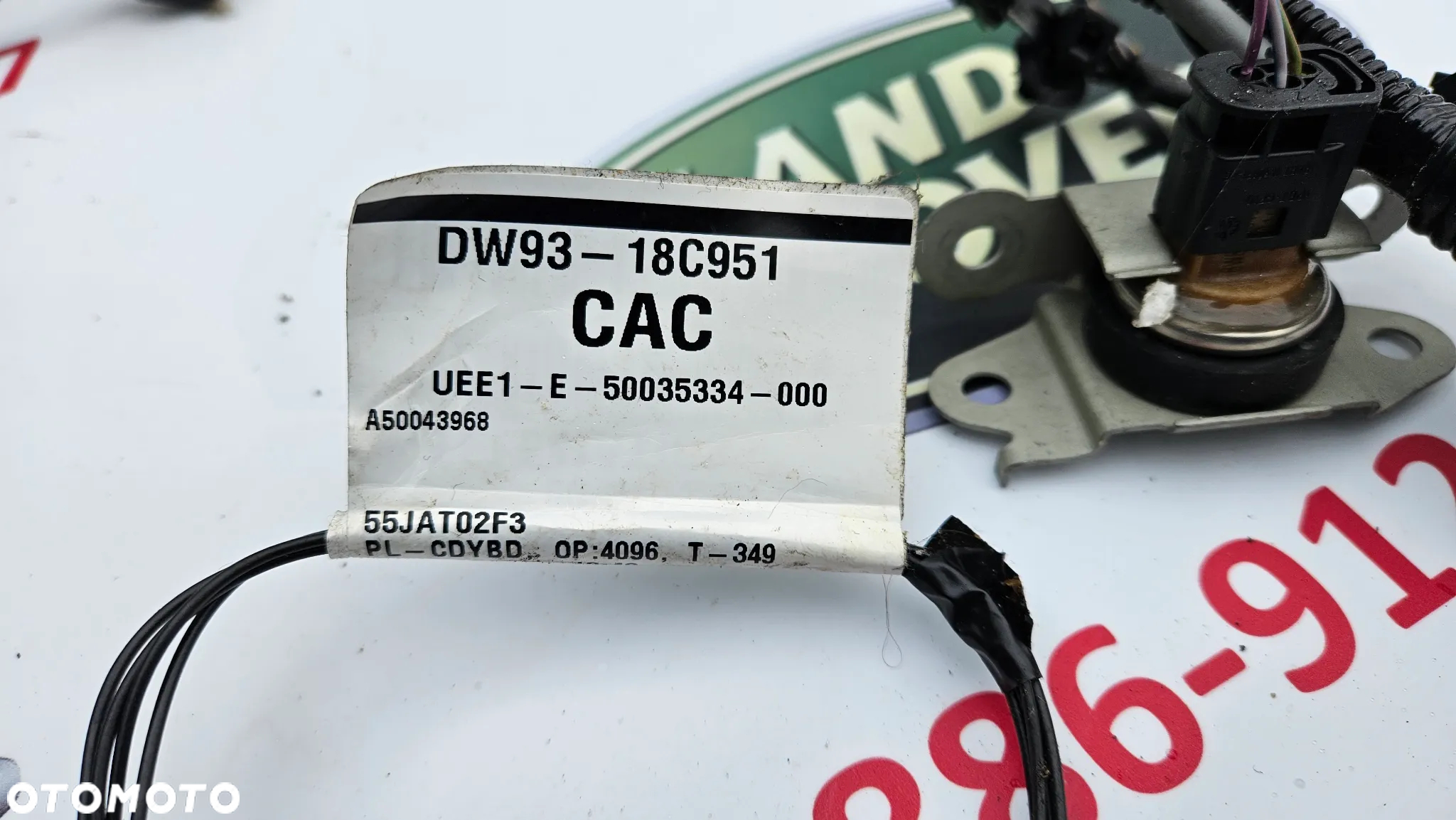 Jaguar XJ 351 Instalacja lewa komory bagażnika Wiązka tył lewy Przewody wzmacniacza DW93-18C951-CAC - 17